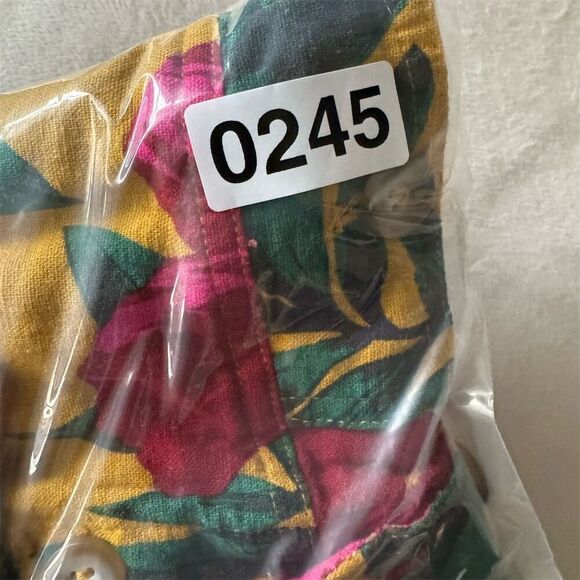 Cynthia Rowley Women's Floral Linen Blend Cropped Jacket Size S - Picture 5 of 5